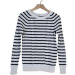 Gap  Womens XS Cable Knit Crew Neck Striped Sweater Photo 1