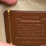 Coach  Swinger 20 ivory floral flower multi zip top mini armpit bag long strap Photo 7