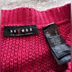 Axcess Red steam punk goth military sweater Size L Photo 3