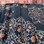 Torrid  Super Soft Crew Neck Eyelet Yoke Cold Shoulder Top Navy Blue size 2x Photo 3