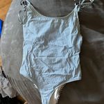 Aerie Navy & White Swimsuit Photo 0