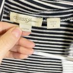 Guess Y2K Vintage Jeans Womens Striped & Black Contrast Dress Size S Photo 3