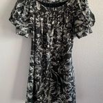 Trina Turk  Mumu Style Silk Wool Short Dress Tropical Elegant Modest 6 Photo 0