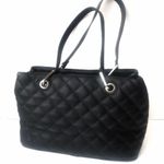 Kenneth Cole Leather Quilted Satchel Shoulder Bag Photo 1