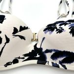 Athleta  Floral Aqualuxe Print Square Plunge Bikini Top Photo 2