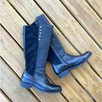 Comfy stylish leather boots in bigger size π€π€ Black Photo 7