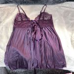 Vintage Escante Collection Lace Babydoll Lingerie, Medium Purple Photo 2