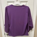 Grace Karin  Women 3/4 Chiffon Sleeve Dressy Blouse Wrap Elastic Shirt XL Photo 2