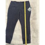 Lysse  Women Slimming Crop Pants 2X Multicolor Striped Shapeware Zipper Ankle Photo 12