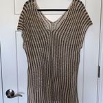 SheIn Striped Crochet Swim Cover-Up Photo 2