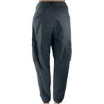H&M Women's Black Slim Fit High Waisted Carrot Barrel Cargo Trousers Pants 34 Photo 1