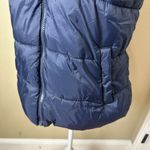 Old Navy  Fleece Lined Puffer Vest Navy Blue Size Medium Photo 3