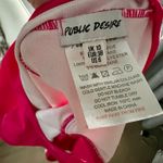 public desire  Cut Out One Shoulder Swimsuit In Hot Pink Photo 3