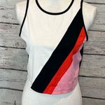 DKNY SPORT Cropped Colorblock Work Out Tank Photo 0