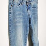 Angel Jeans Strech Embossed wing design with Bling detailing - Rhinestone rivets Photo 1