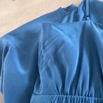 Madewell  Silk Sandstar Dress blue Size 10 Photo 5