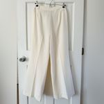Apostrophe Essentials Cream Women's Wide Leg Trouser Pants Lined Size 12 Photo 4