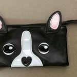 Wristlet Black and White Dog Face Wristlet. CUTE & CLEAN Photo 0