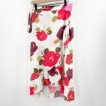Kate Spade Swim Coverup Size M/L Skirt Floral Print Ruffle Wrap Sarong NWT Beach Photo 2