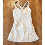 Joy Lab everyday soft athletic dress white black trim small Photo 10