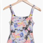 FP Movement Free People Never Better Tank Top Strappy Back Floral Print NEW Pink Size M Photo 3