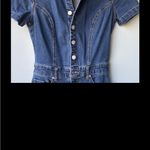 Jessica Simpson Stylish Blue Denim Jumpsuit Photo 2