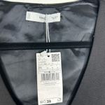Mango NWT Black GILET Vest WITH BUTTONS Size Medium Photo 2