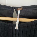 Free People Pavlo Floral Embroidered Mini Dress in Black Size Small Gently Used Photo 3