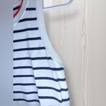ON 34TH Women’s Striped Casual Knit Tank Top White Size XS Photo 5