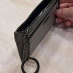 Tumi Card Case Card Holder With Zipper Blue Photo 4