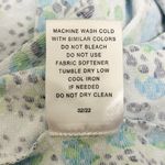 Ibkul Kamila White Green Navy Blue Sleeveless Zip Mock Neckline Pullover Dress Size XS Photo 8