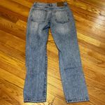 Aeropostale Boyfriend Jeans Light Wash Distressed Ripped Denim Women Size 0 Reg Photo 8