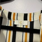 Charming Charlie  black and‎ yellow stripe dress shirt Photo 1