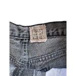Furst of a Kind  - Distressed Ripped Cut Off Shorts in Faded Black Photo 1