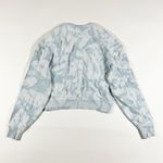 Rag and Bone City Organic Cotton Terry Blue White Tie Dye Crew Neck Sweatshirt XS Photo 3