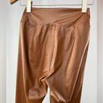 Aerie OFFLINE By  Real Luxe Faux Leather Legging in‎ Horizon Brown Size Medium Photo 7