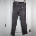 PacSun  Black Distressed Mom Jeans 100% Cotton size 24 Photo 4
