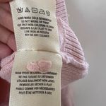 Anthropologie MOTH Off the Shoulder Boat Neck Light Pink Sweater Size XS Photo 7