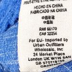 Free People All The Right Ruffles Casual Blue Floral Faux Wrap Romper Small Photo 4