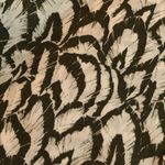 Jachs Girlfriend  size medium Olive army green and White Patterned Blouse Photo 2