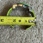 Strada women’s vintage green/silver‎ bangle bracelet watch one size extends Green Photo 6