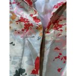 Iman Womens Blazer Jacket Size 2XL Pink Cream Floral Long Sleeve Lined READ Photo 5