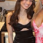 Princess Polly Princes Polly Black Silk Cut Out Dress Photo 2