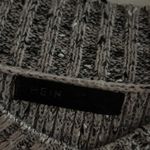 SheIn Neutral and Red Color lock V Neck Long Sleeve Sweater Photo 6