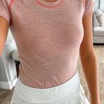 Lululemon Orange Swiftly Tech Shirt Photo 7