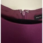 White House | Black Market NWOT  Fit and Flare Purple Jersey Knit Sleeveless S Photo 2