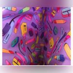 Clinique 🆕 Lavender Shoulder Bag Logo Tote Photo 2