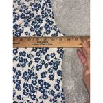 Reformation Rilynn Dress Sleeveless Button Shirtdress Mini Blue Floral Size 2 Photo 5