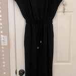 The Editor’s Market Moll V-Neck Jumpsuit in Black Photo 7