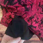 Teri Jon by Rickie Freeman Cocktail Sheath Dress Size 12 Floral Beaded Midi Black Photo 3